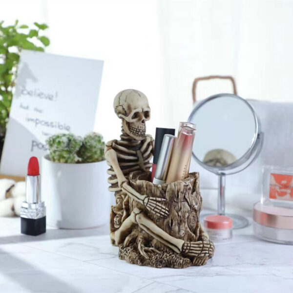 Skeleton Pen Holder